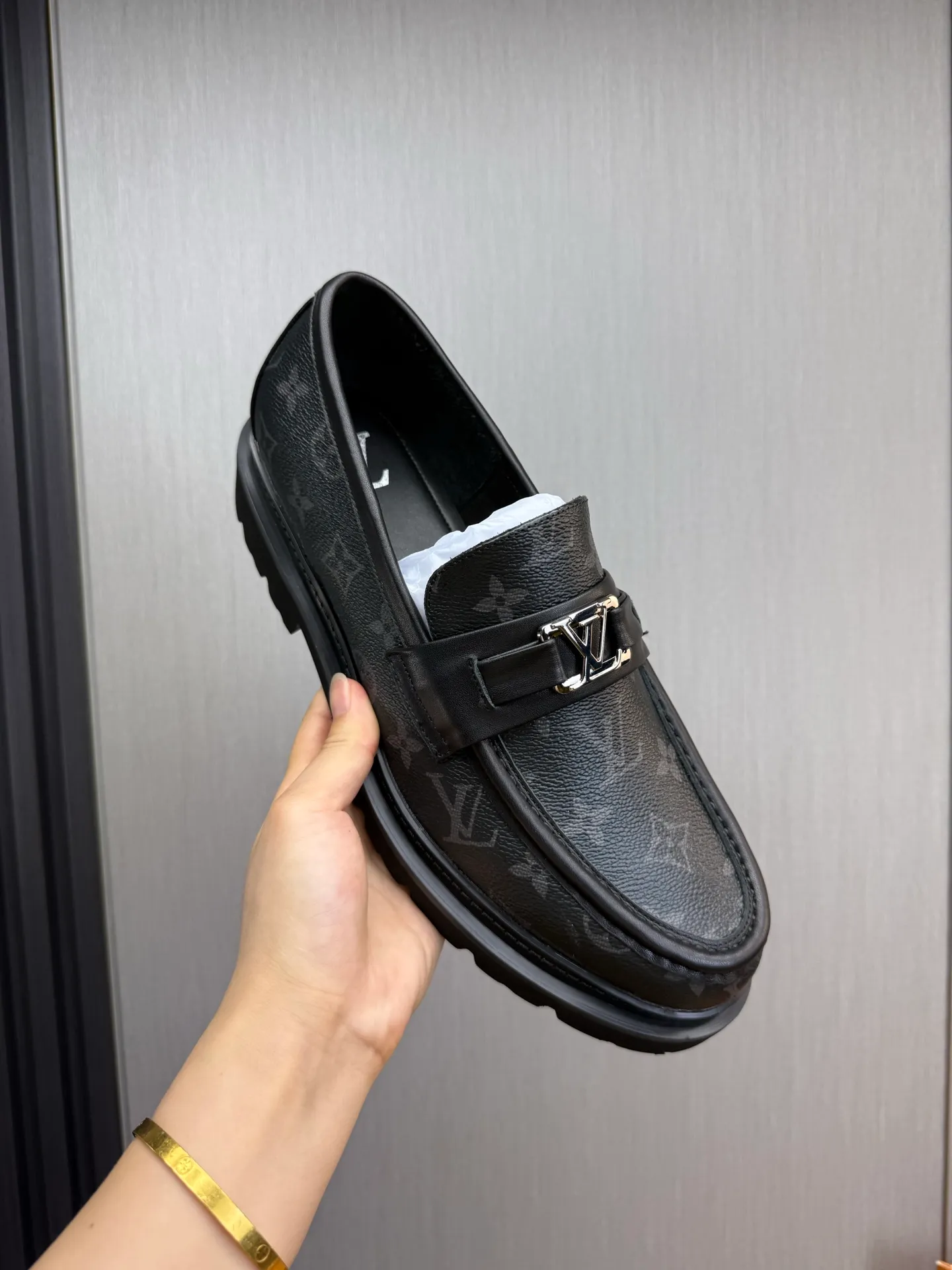 Factory 680💰 LV. Men's business casual leather shoes, all made of imported original brand leather, just to create a more comfortable wearing experience, original non-slip and wear-resistant outsole ✔️16-45 (38.45 non-returnable)